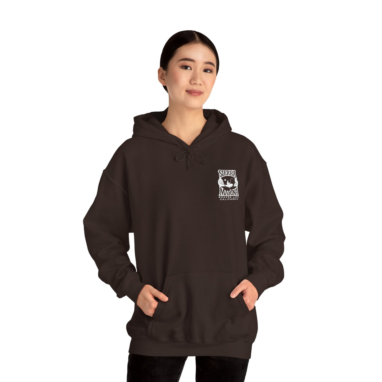 SMI Women's Hooded Sweatshirt White Logo