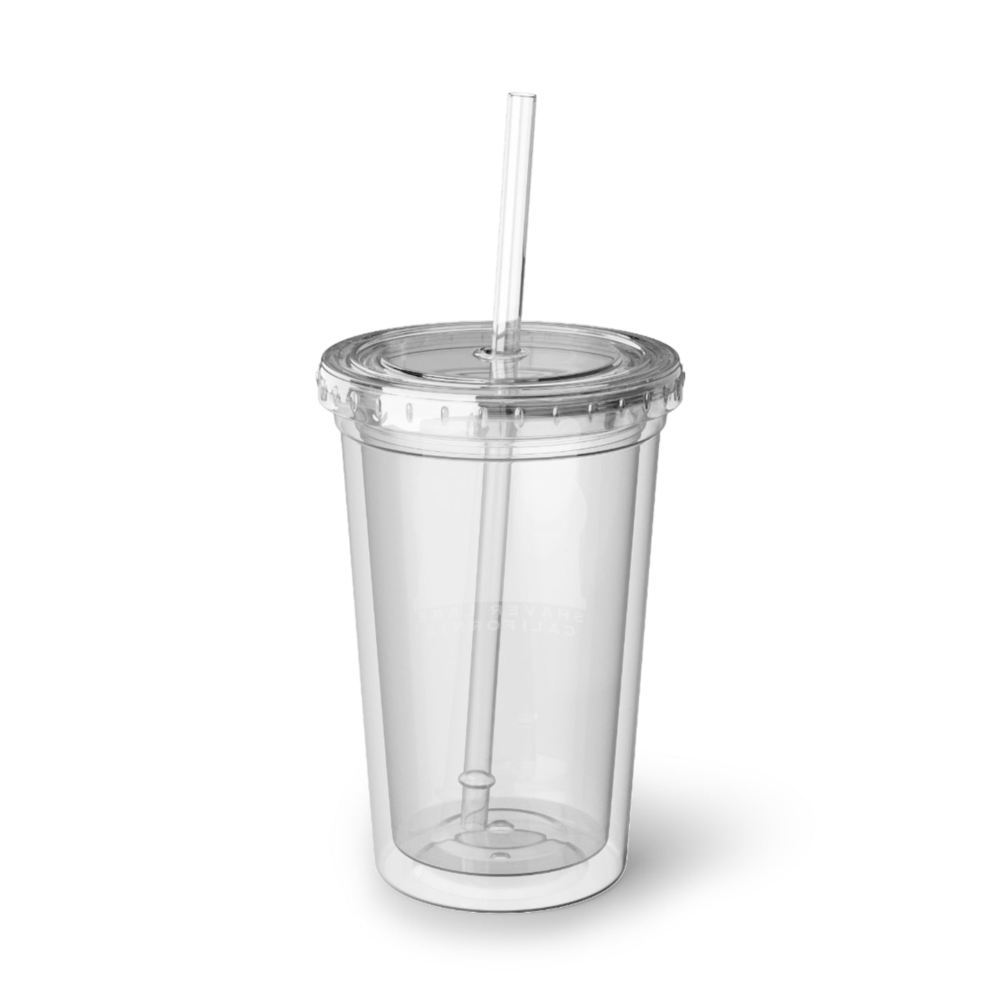 SMI Acrylic Cup with Straw