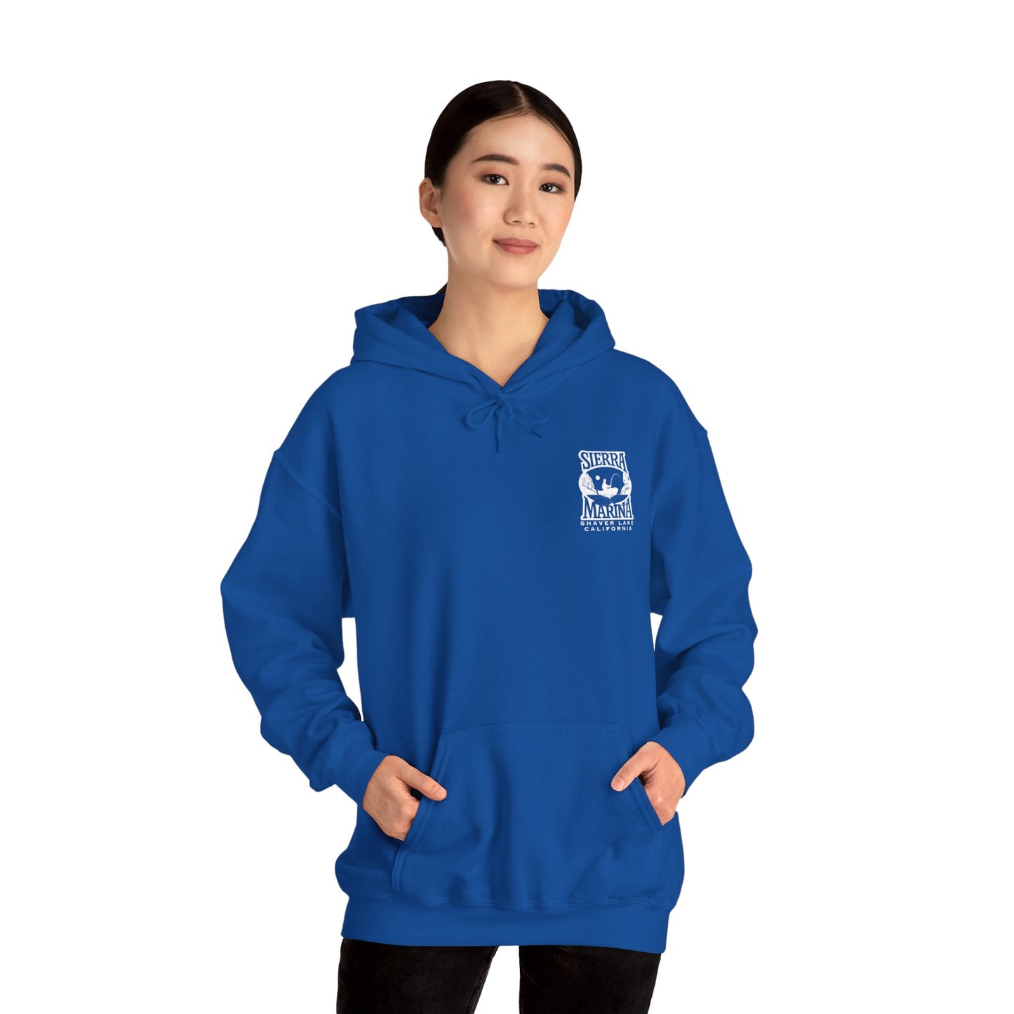 SMI Women's Hooded Sweatshirt White Logo