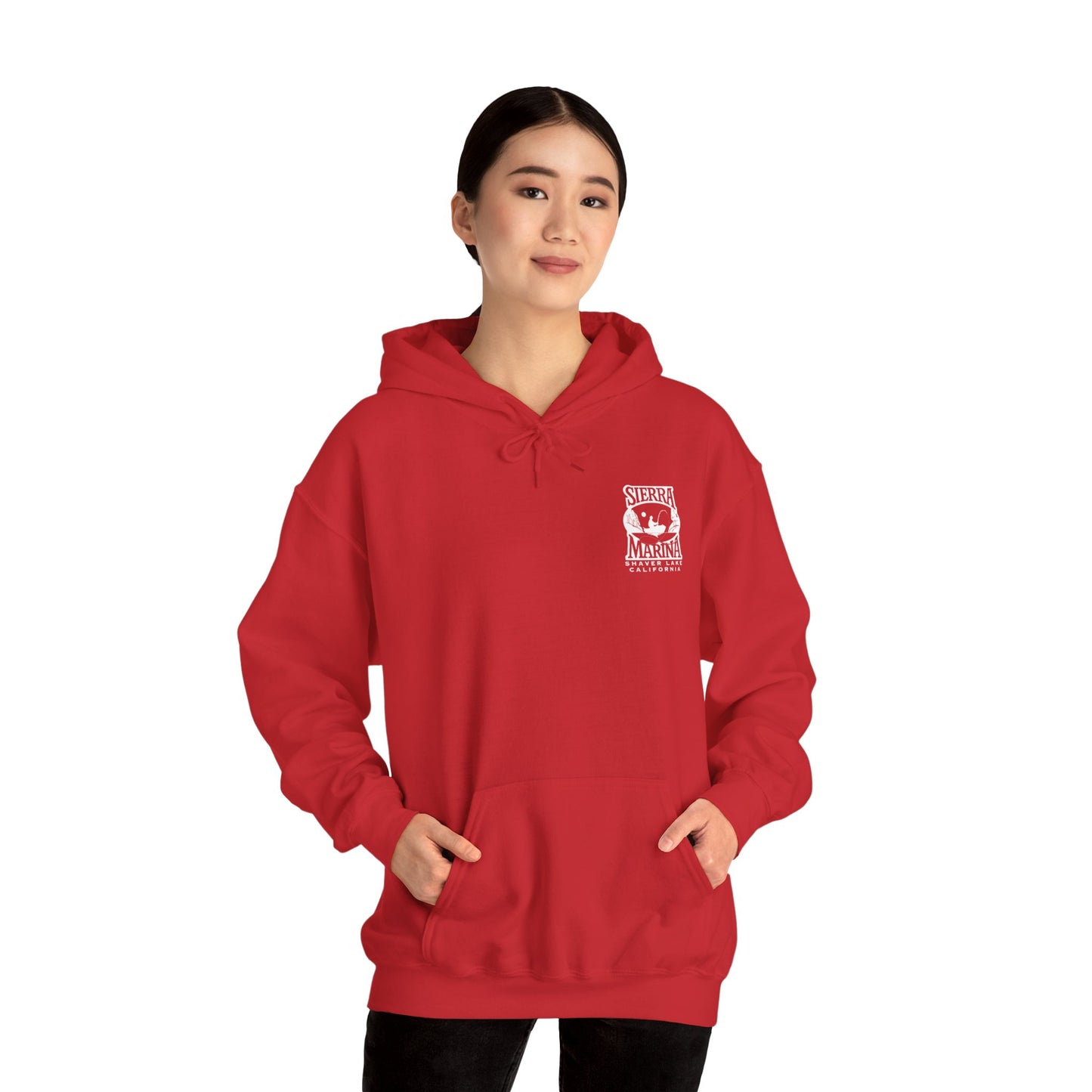 SMI Women's Hooded Sweatshirt White Logo