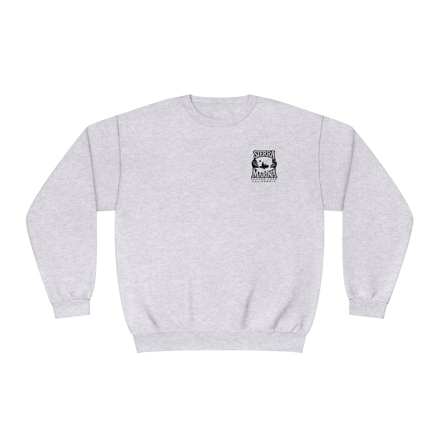 SMI Men's NuBlend Crewneck Sweatshirt Black & Color Logo