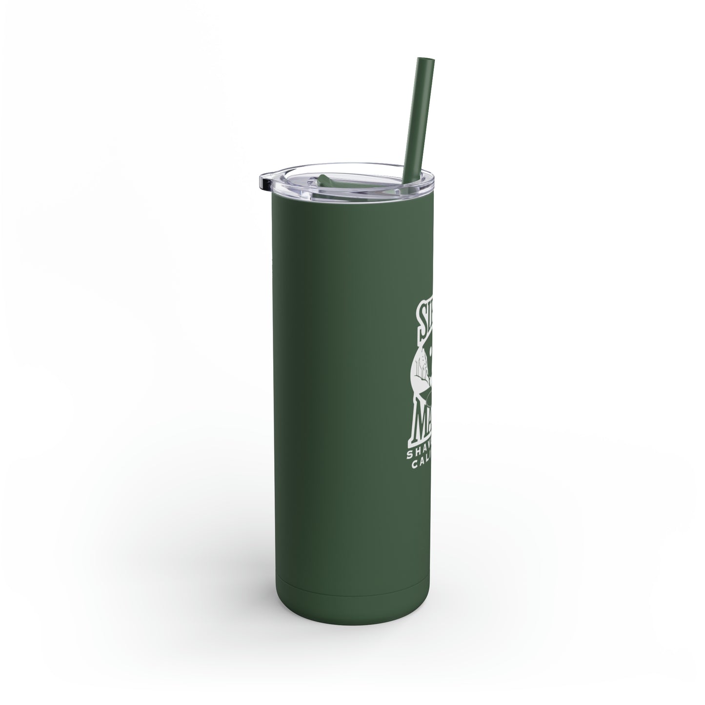 SMI Skinny Matte Tumbler, 20oz Withe Logo