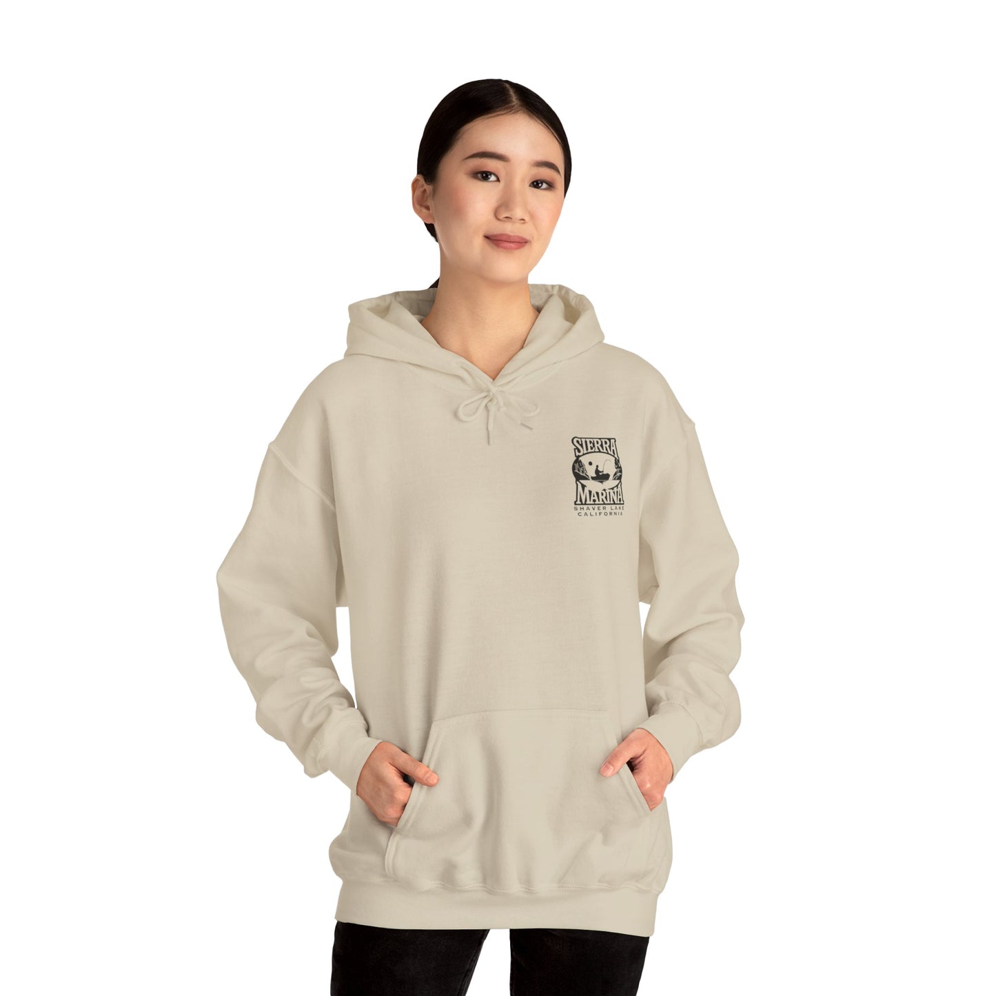 SMI Women's Hooded Sweatshirt Black Logo