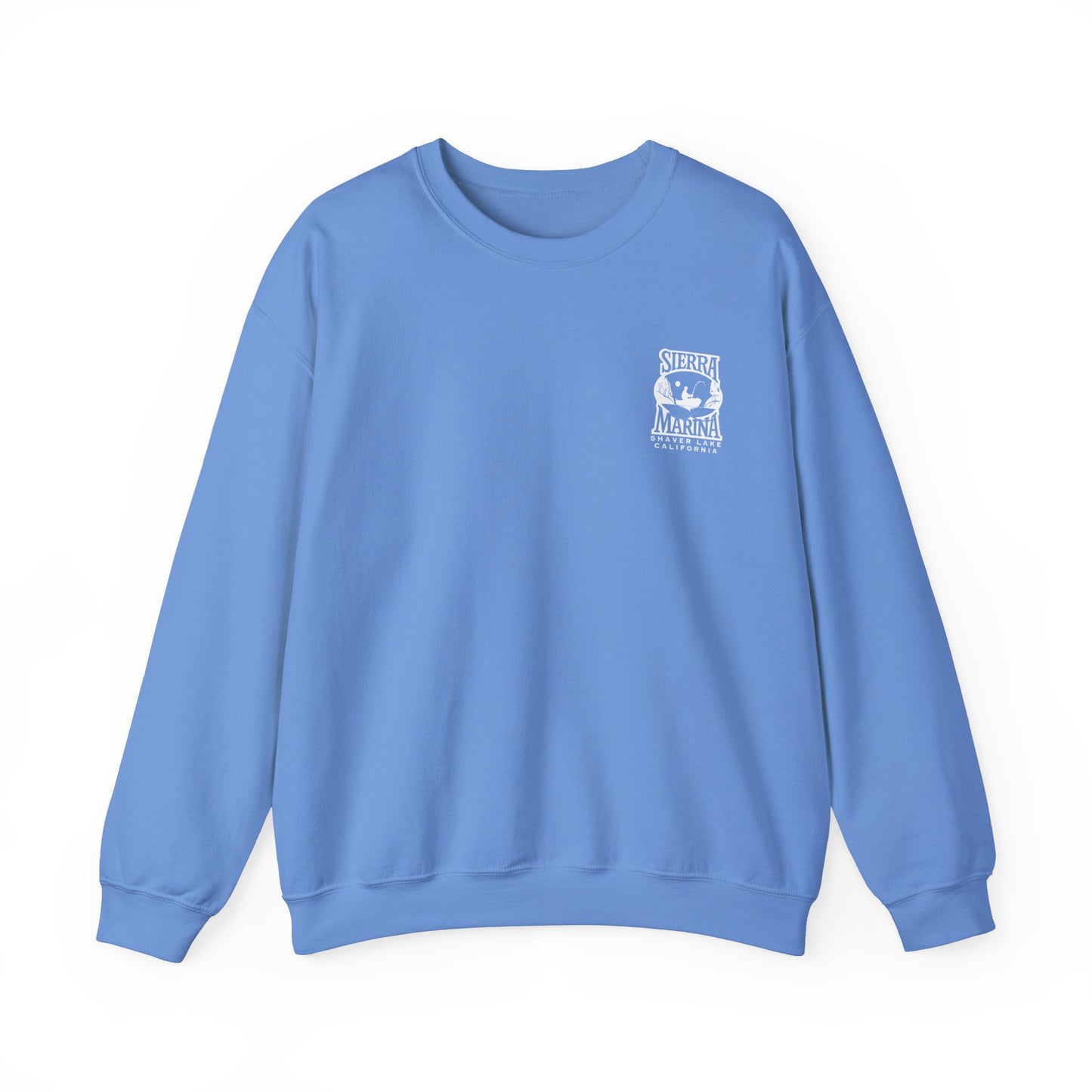 SMI Men's Crewneck Sweatshirt White & Color Logo