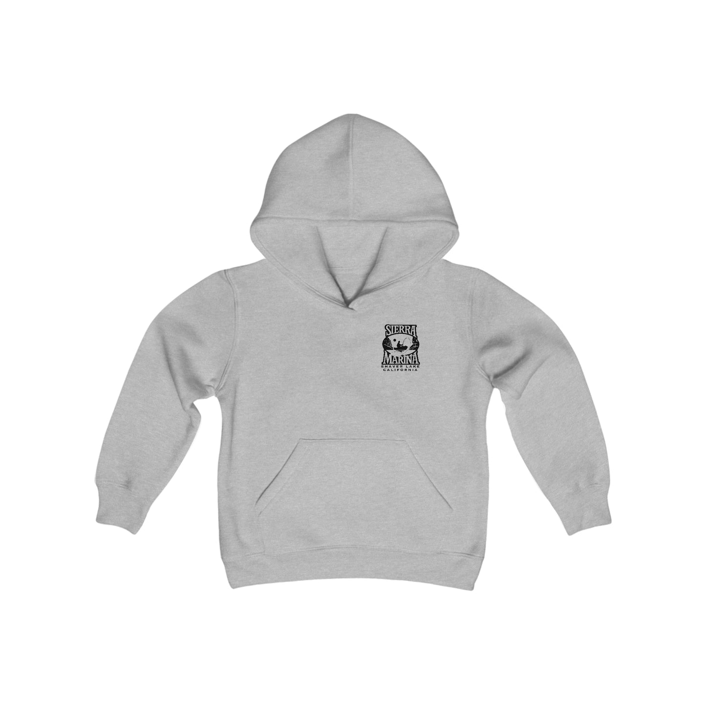 SMI Youth Hooded Sweatshirt Black Logo