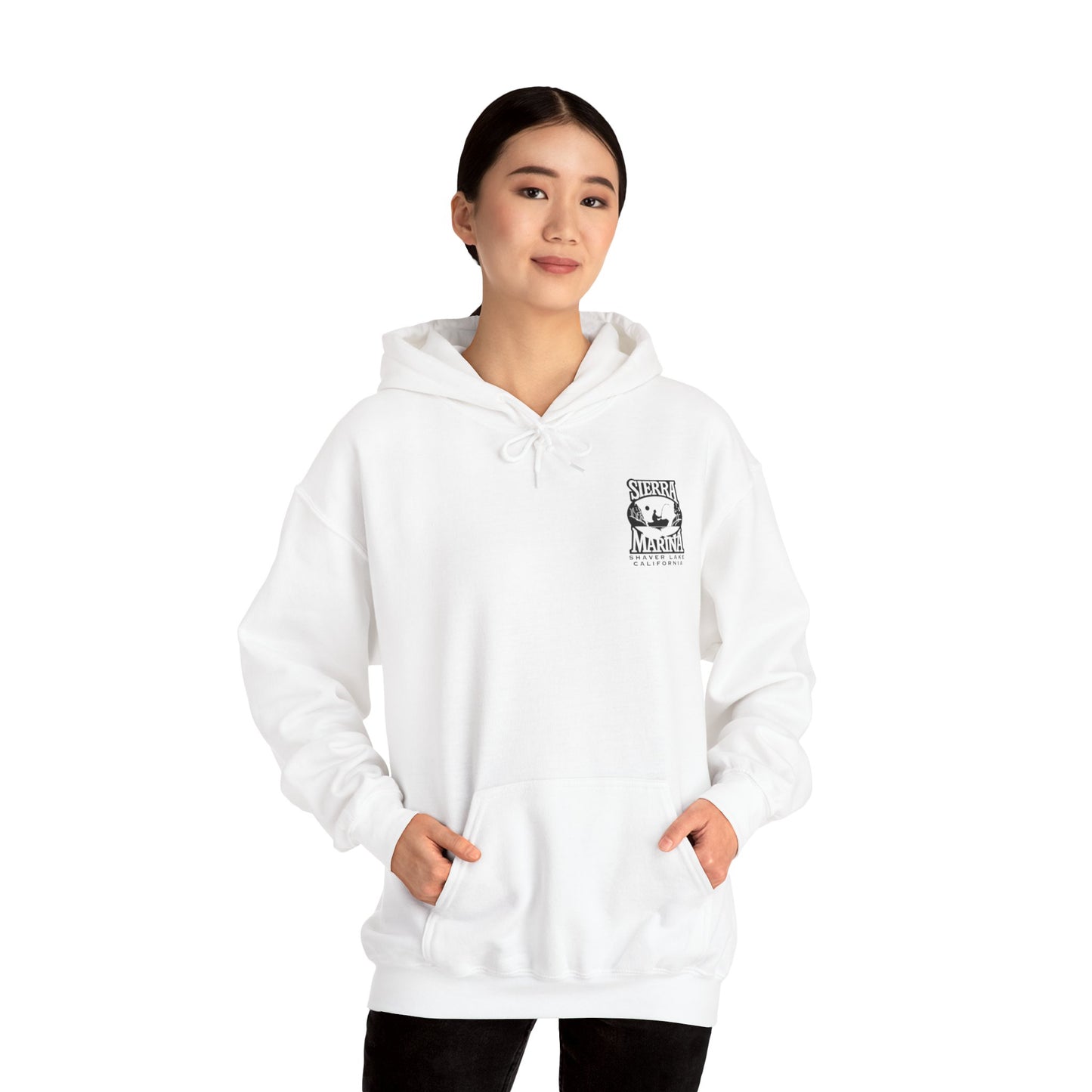 SMI Women's Hooded Sweatshirt Black Logo