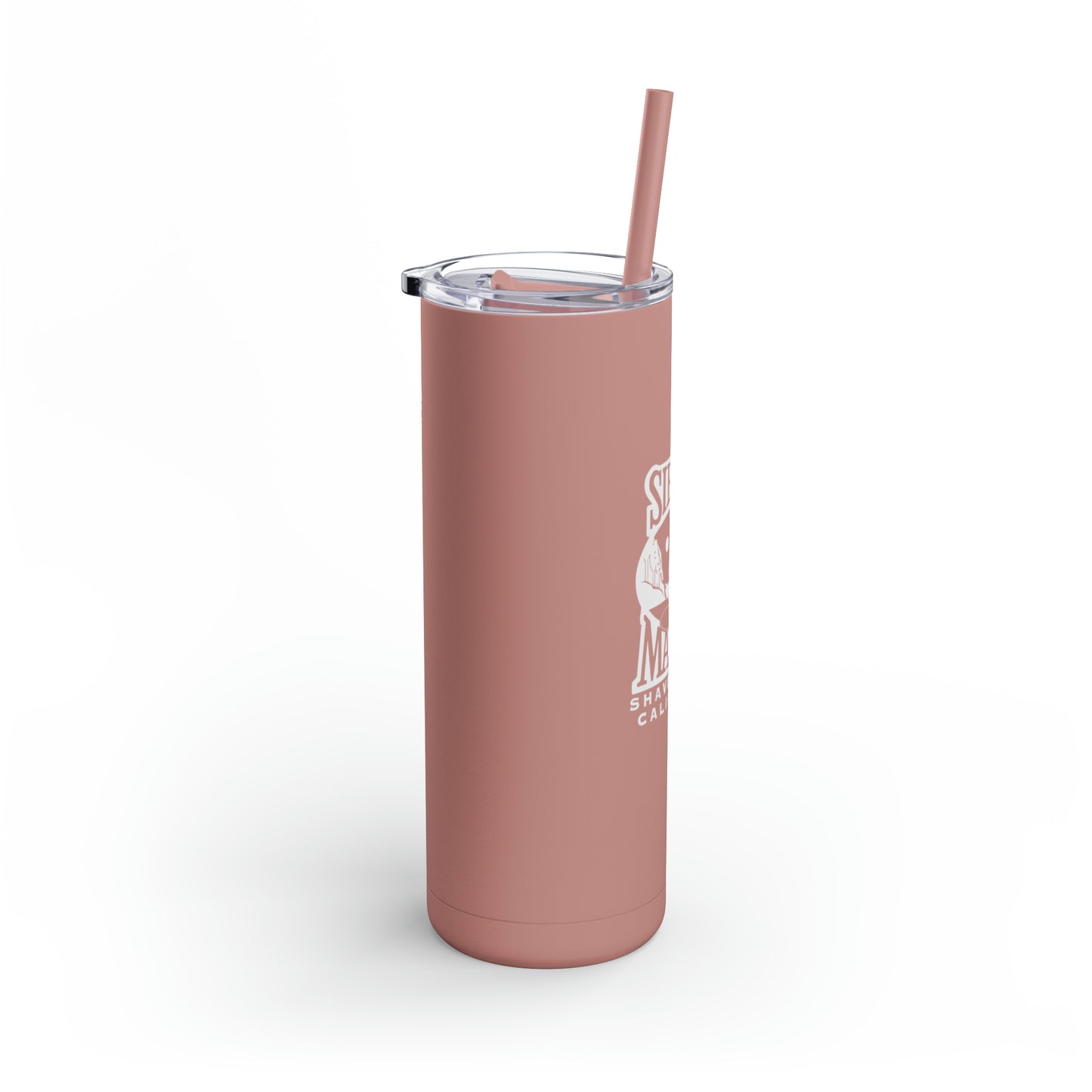 SMI Skinny Matte Tumbler, 20oz Withe Logo