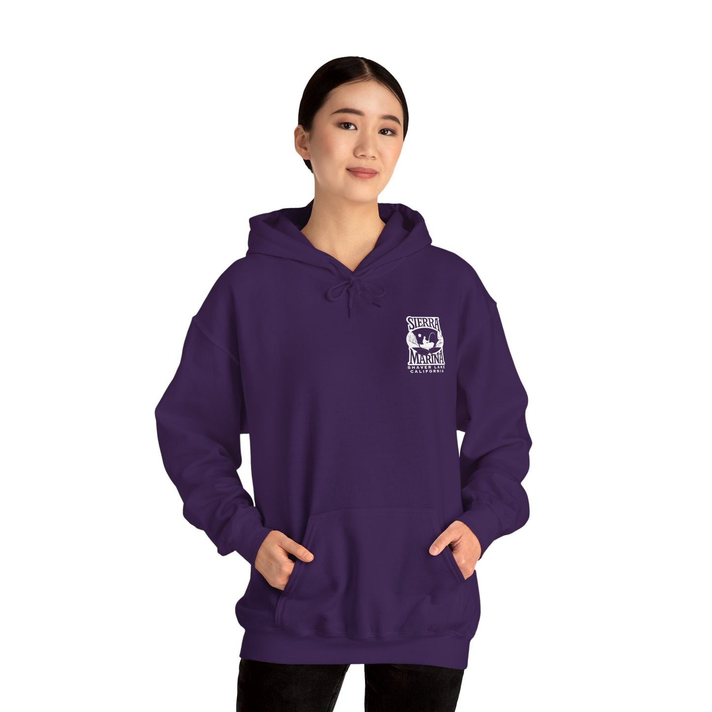 SMI Women's Hooded Sweatshirt White Logo