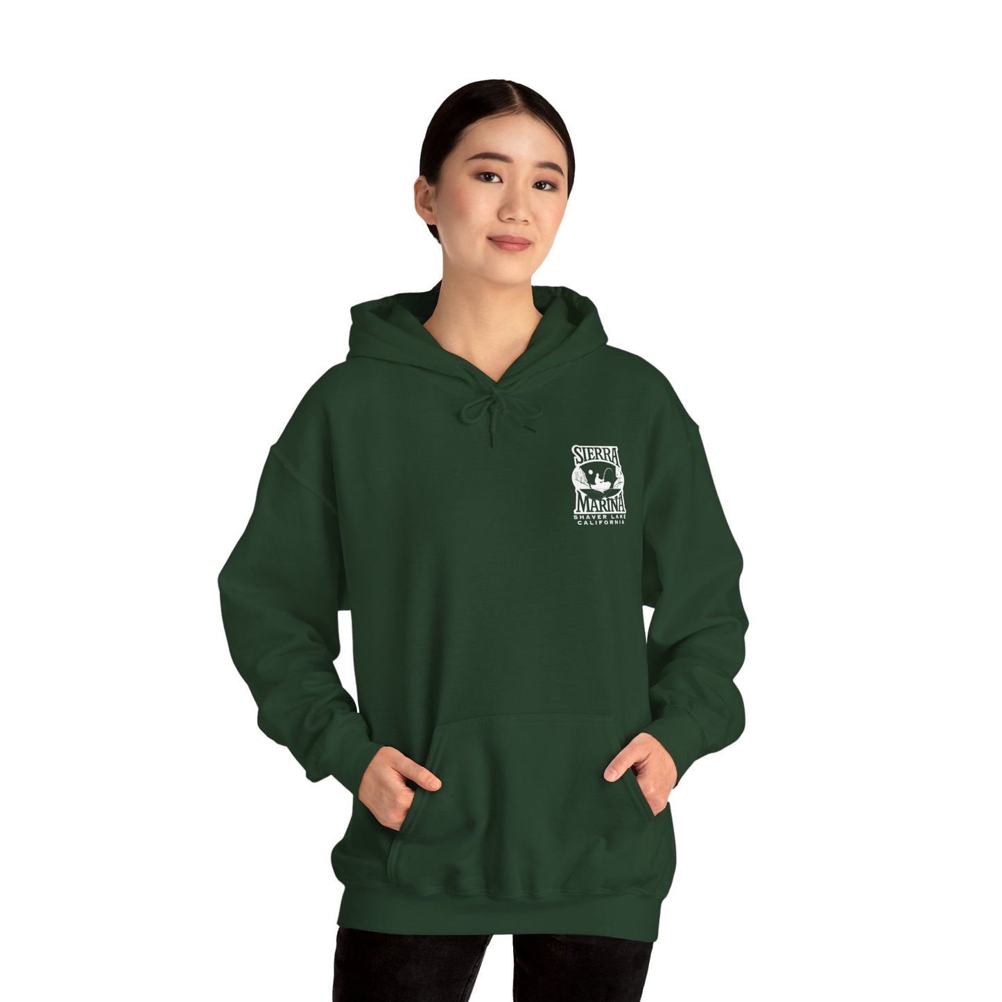 SMI Women's Hooded Sweatshirt White Logo