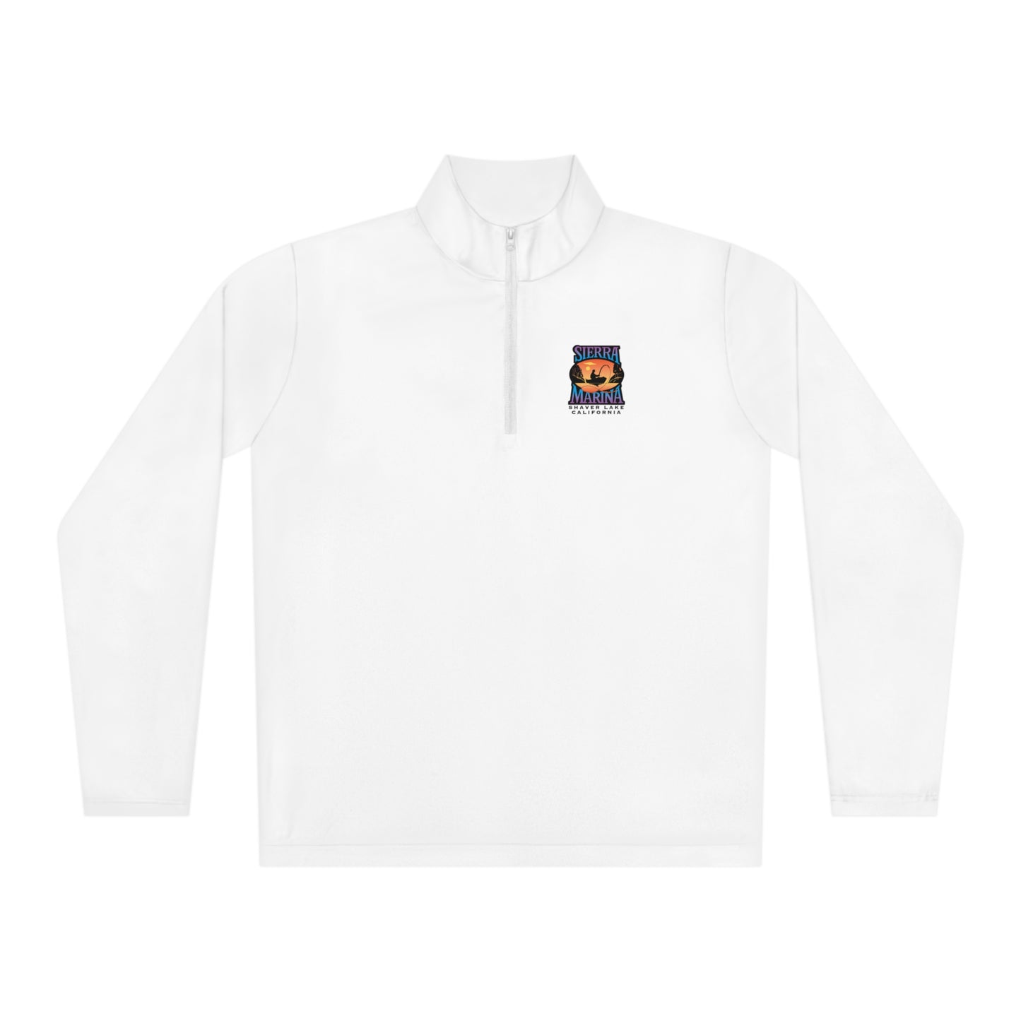 SMI Men's Quarter-Zip Pullover Color Logo