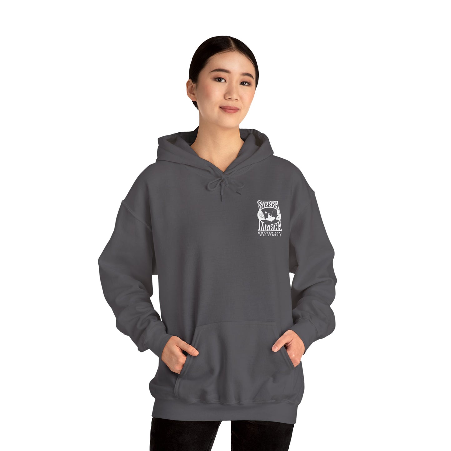 SMI Women's Hooded Sweatshirt White Logo