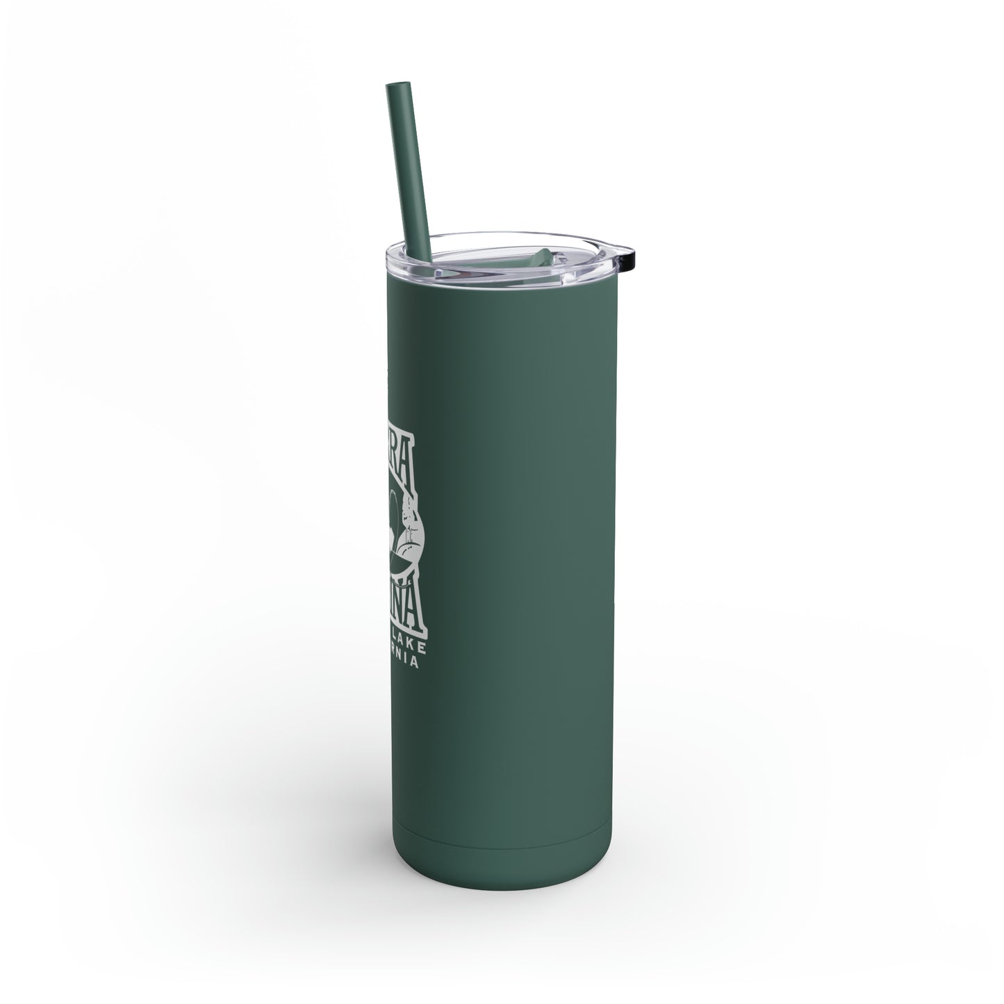 SMI Skinny Matte Tumbler, 20oz Withe Logo