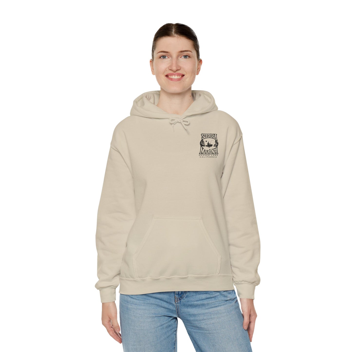 SMI Women's Hooded Sweatshirt Black Logo