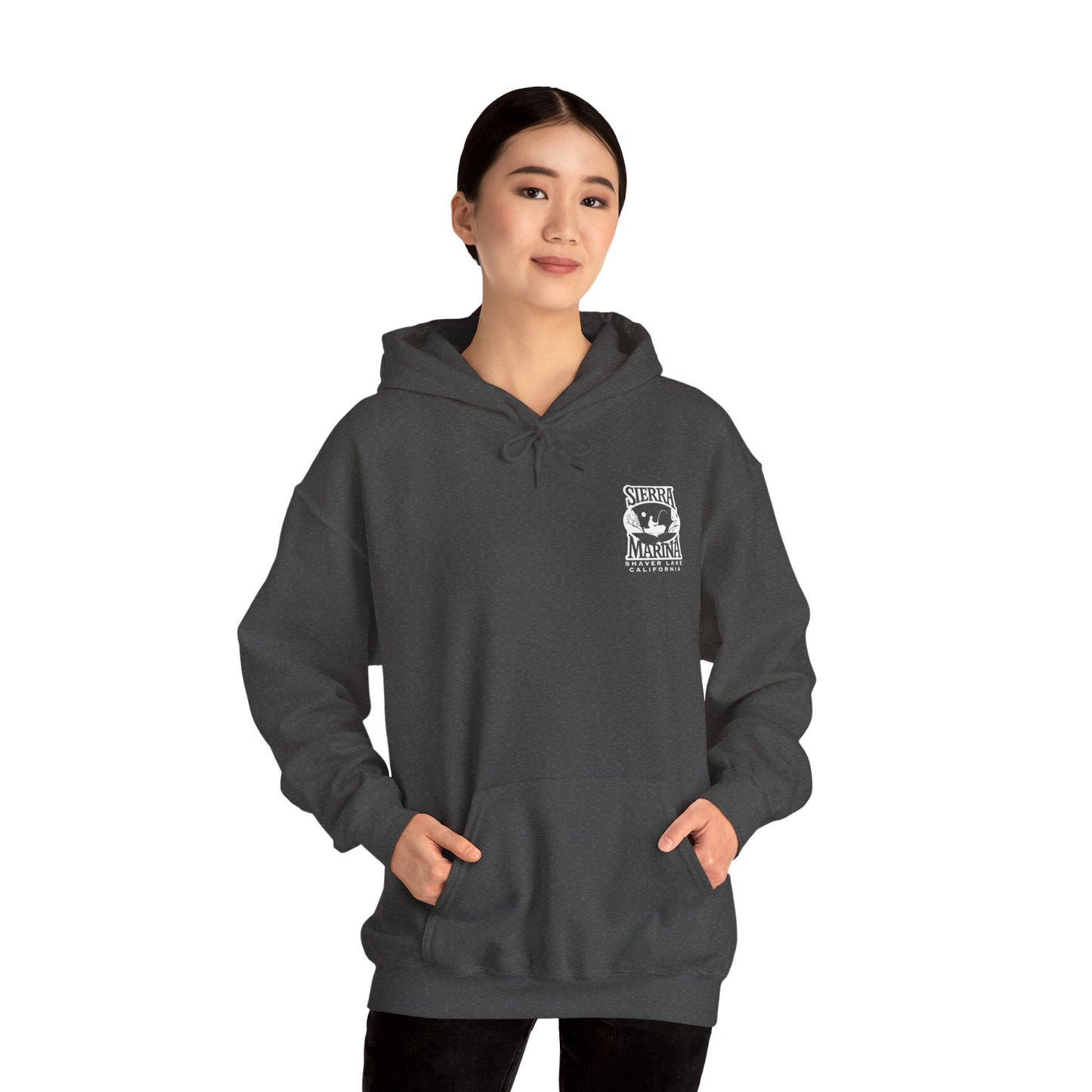 SMI Women's Hooded Sweatshirt White Logo