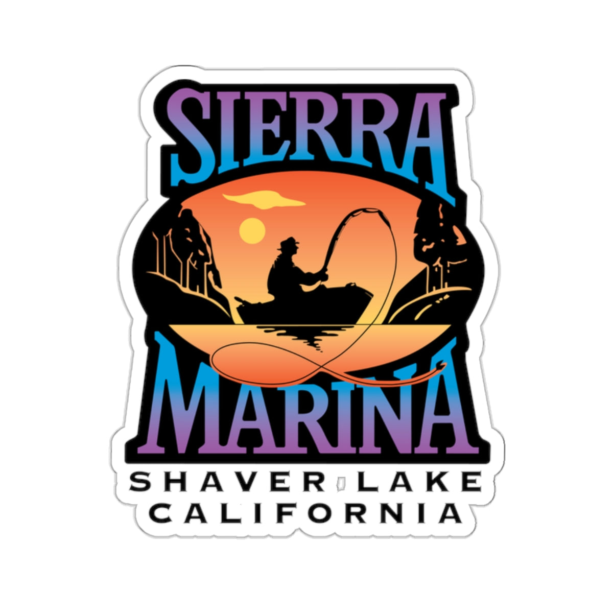 Sierra Marina Inc. Logo Stickers