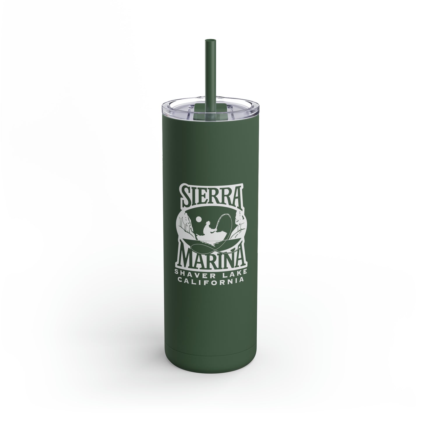 SMI Skinny Matte Tumbler, 20oz Withe Logo