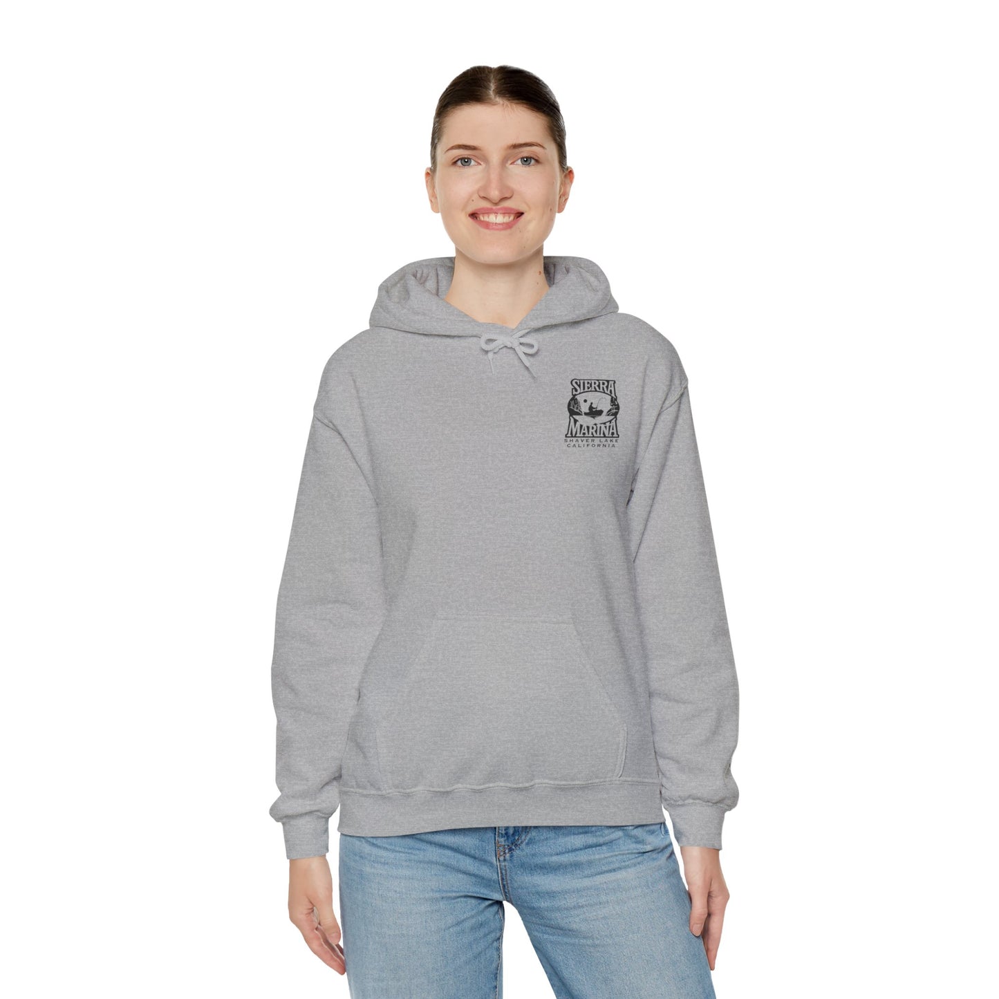 SMI Women's Hooded Sweatshirt Black Logo