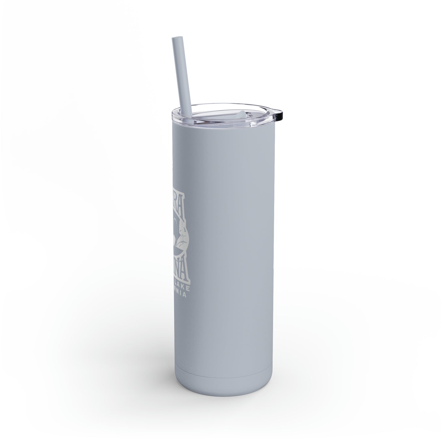 SMI Skinny Matte Tumbler, 20oz Withe Logo