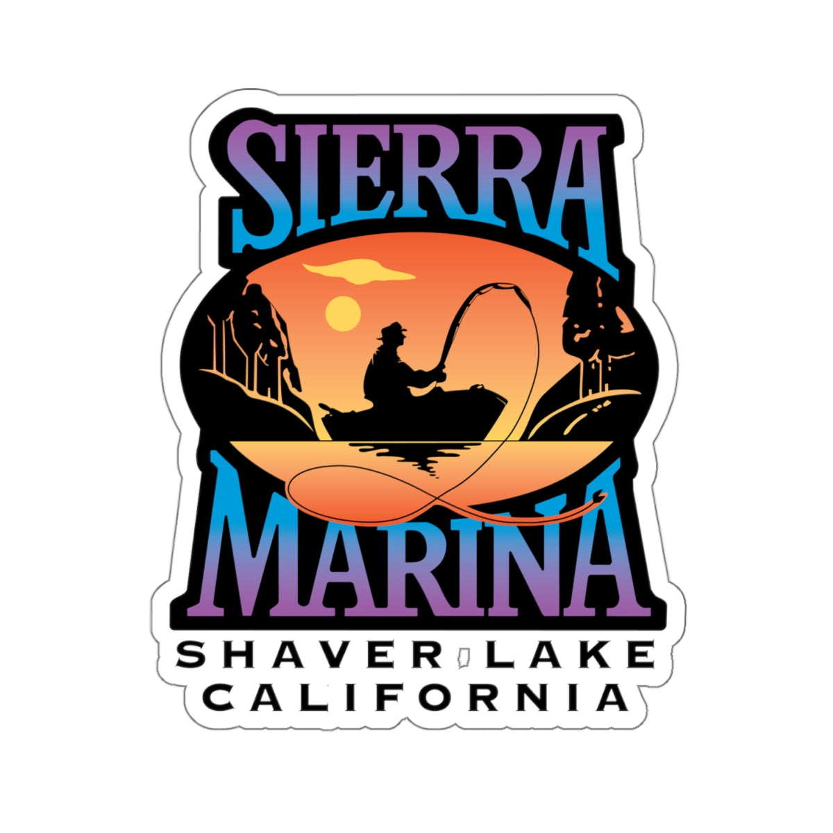 Sierra Marina Inc. Logo Stickers