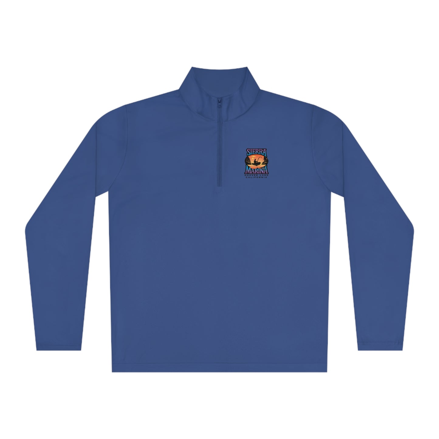 SMI Men's Quarter-Zip Pullover Color Logo