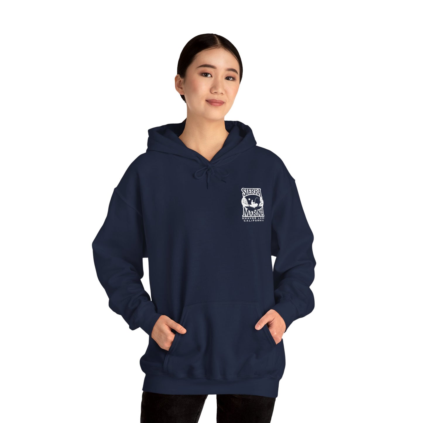 SMI Women's Hooded Sweatshirt White Logo