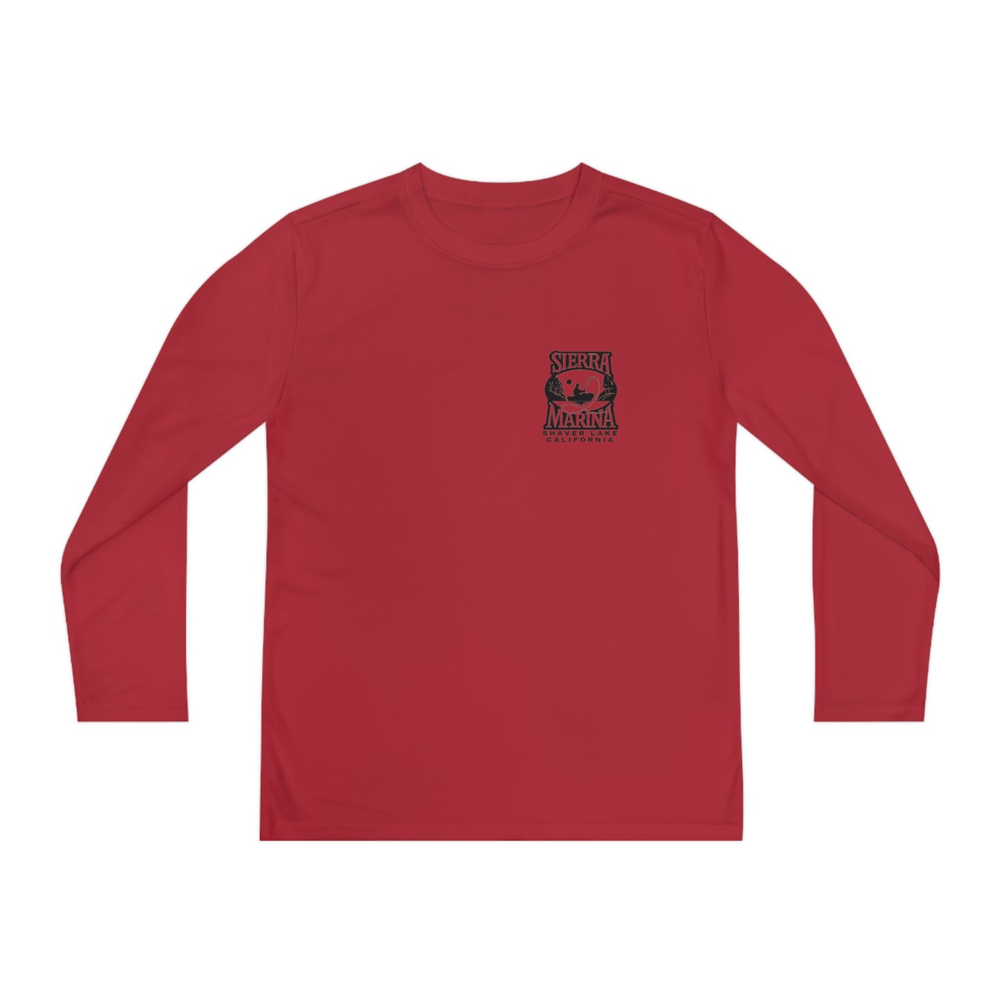 SMI Youth Long Sleeve Shirt Black Logo