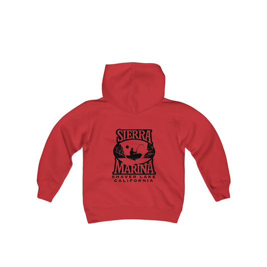 SMI Youth Hooded Sweatshirt Black Logo