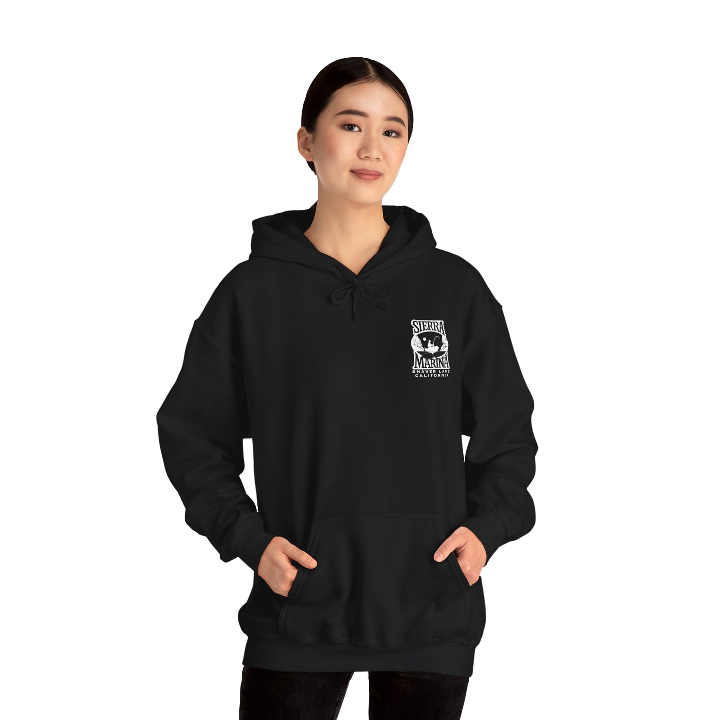 SMI Women's Hooded Sweatshirt White Logo