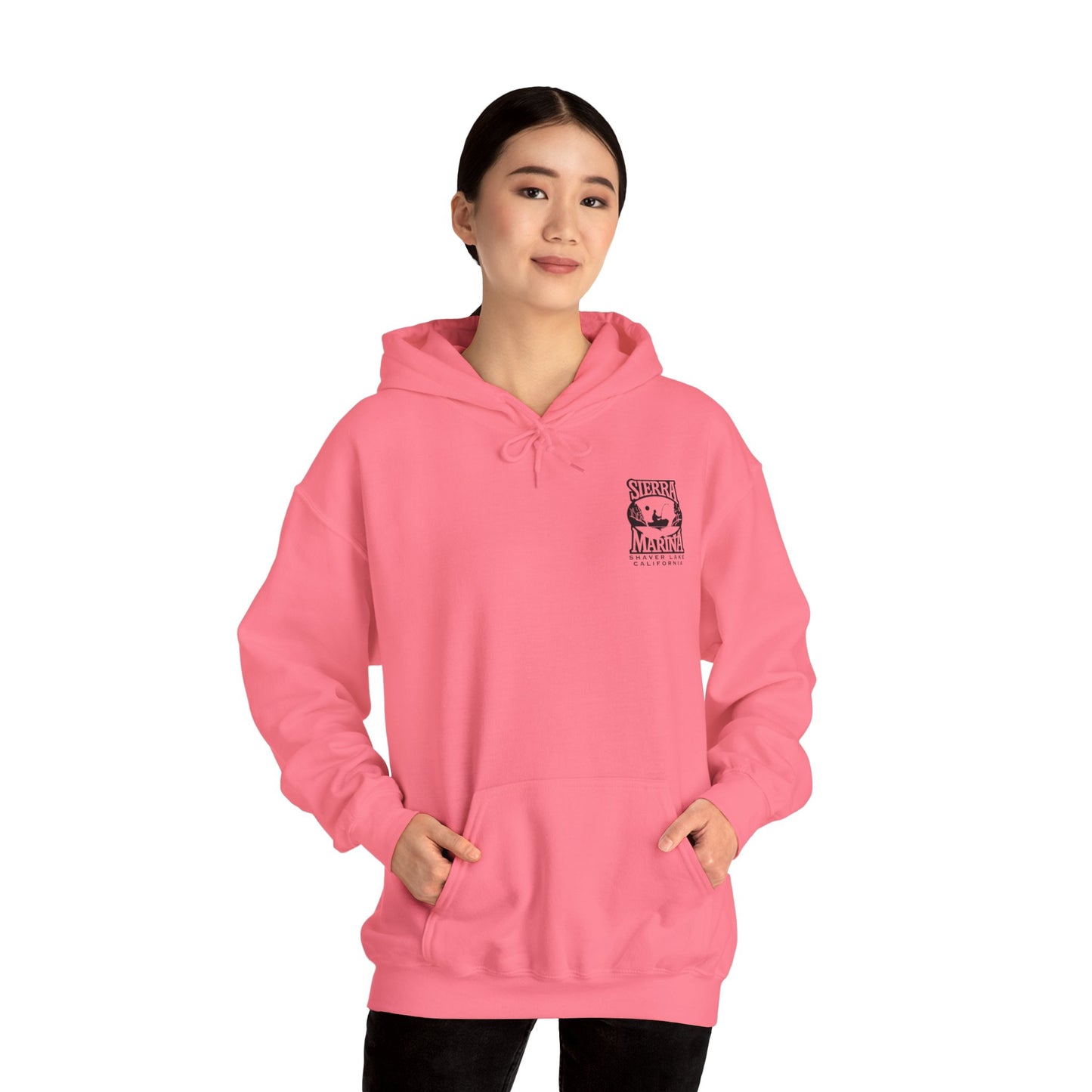 SMI Women's Hooded Sweatshirt Black Logo