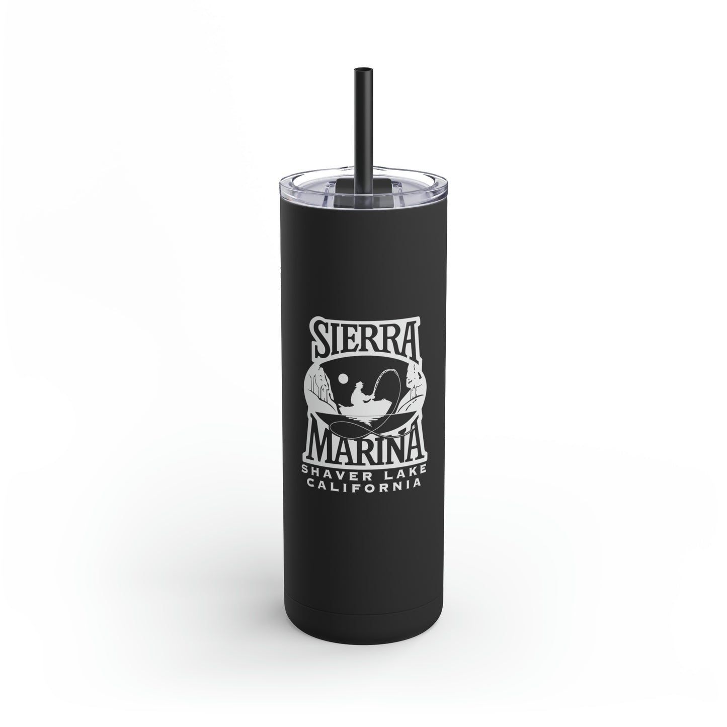 SMI Skinny Matte Tumbler, 20oz Withe Logo